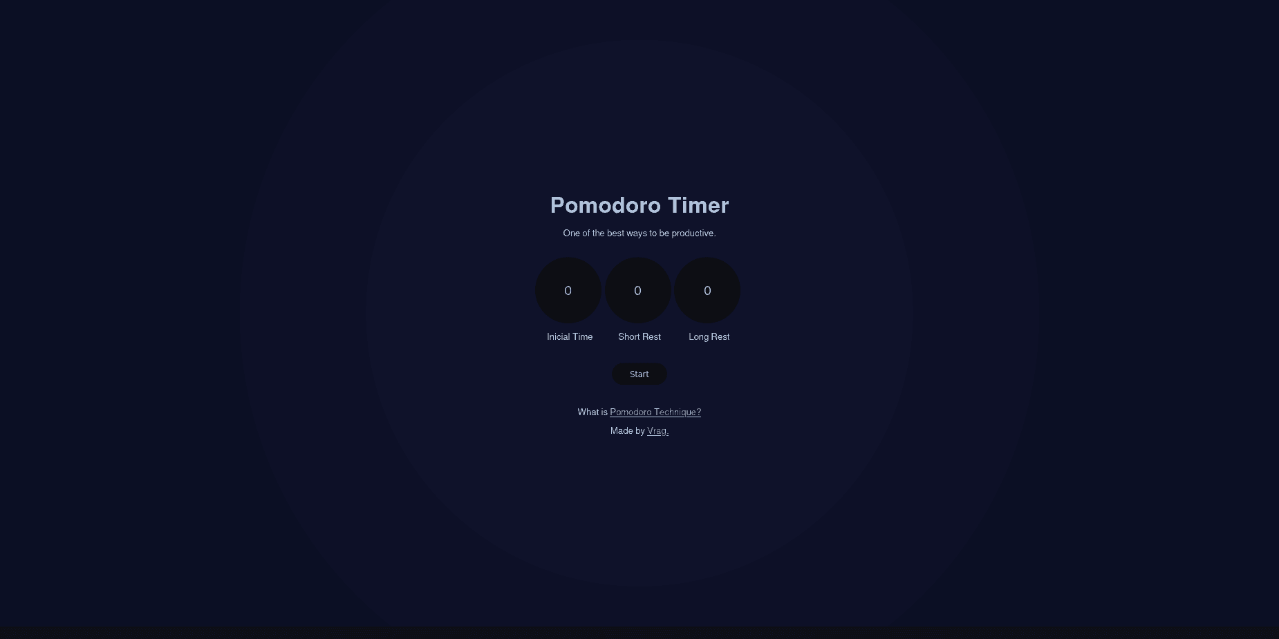 Pomodoro Timer